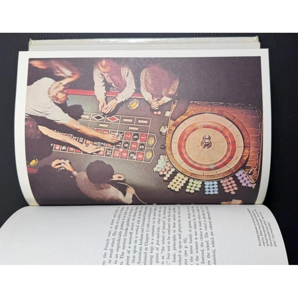 The Complete Illustrated Guide to Gambling by Alan Wykes Hardcover 1964 VTG